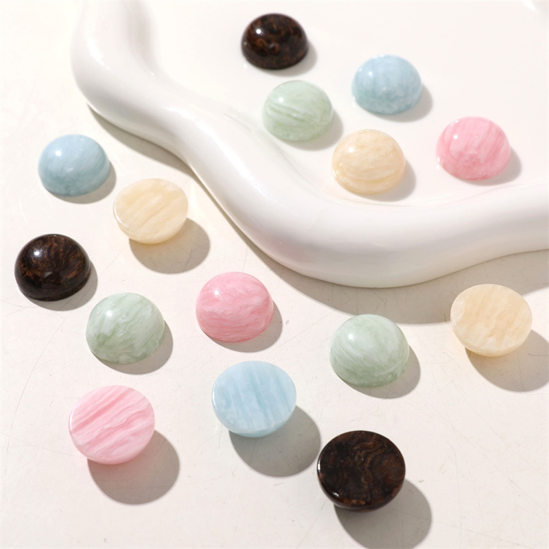 Men Accessories Wholesale - 도매 100개/로트 18mm 컬러 프린트 기하학적
