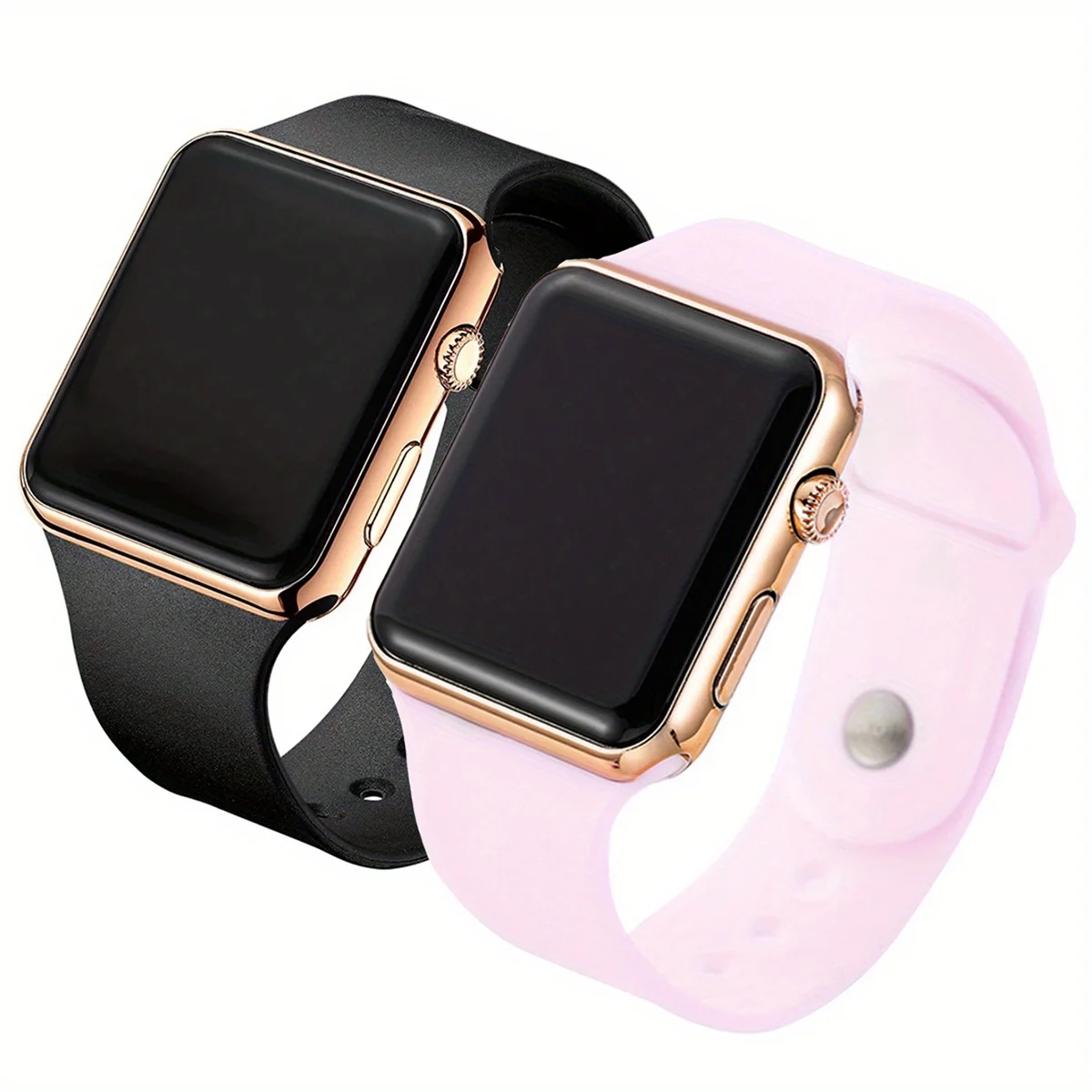 Men Accessories For Wrist - 커플용 LED 디스플레이 전자 시계, 스포츠