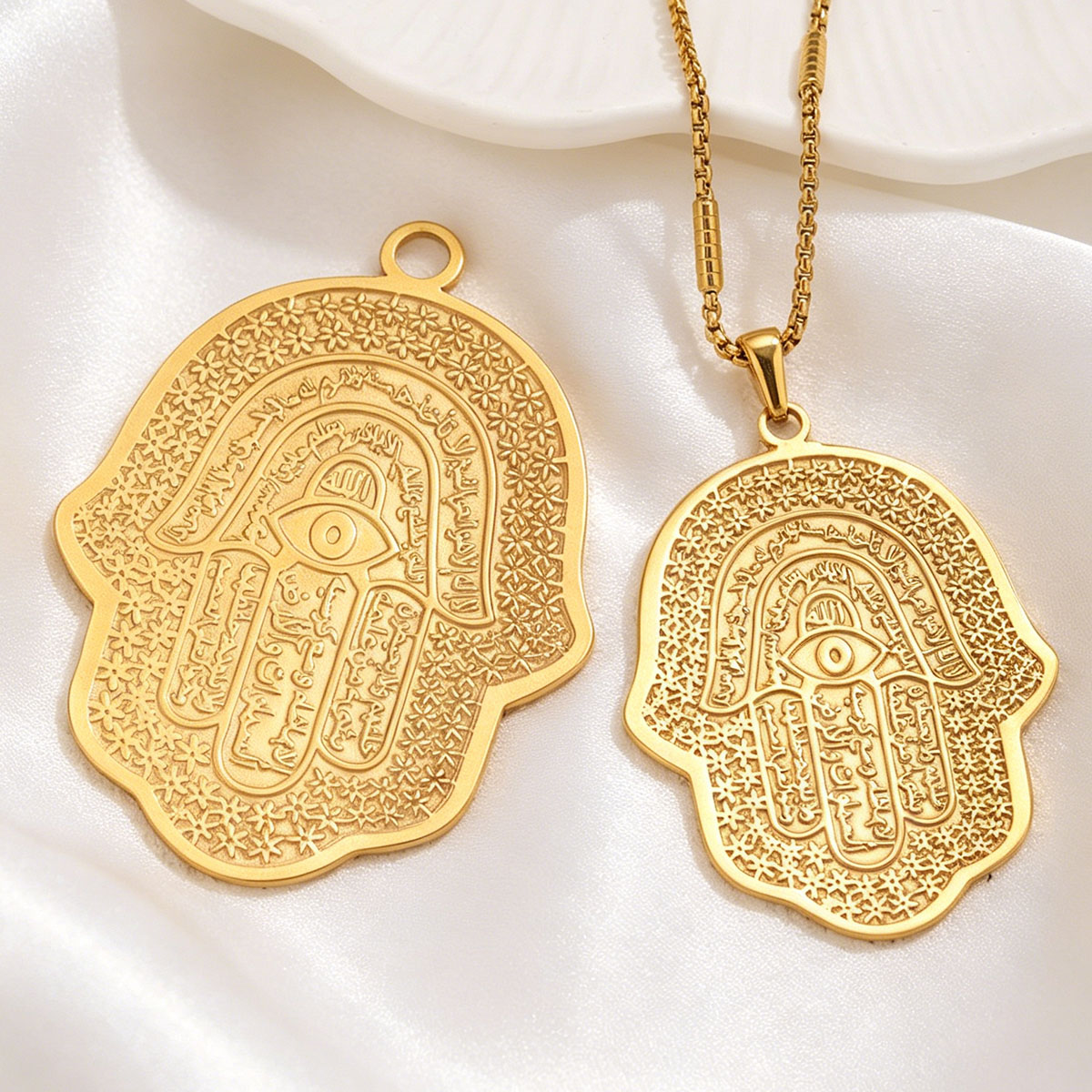 Men Accessories Wholesale - 5개 18K PVD 스테인리스 스틸 함사