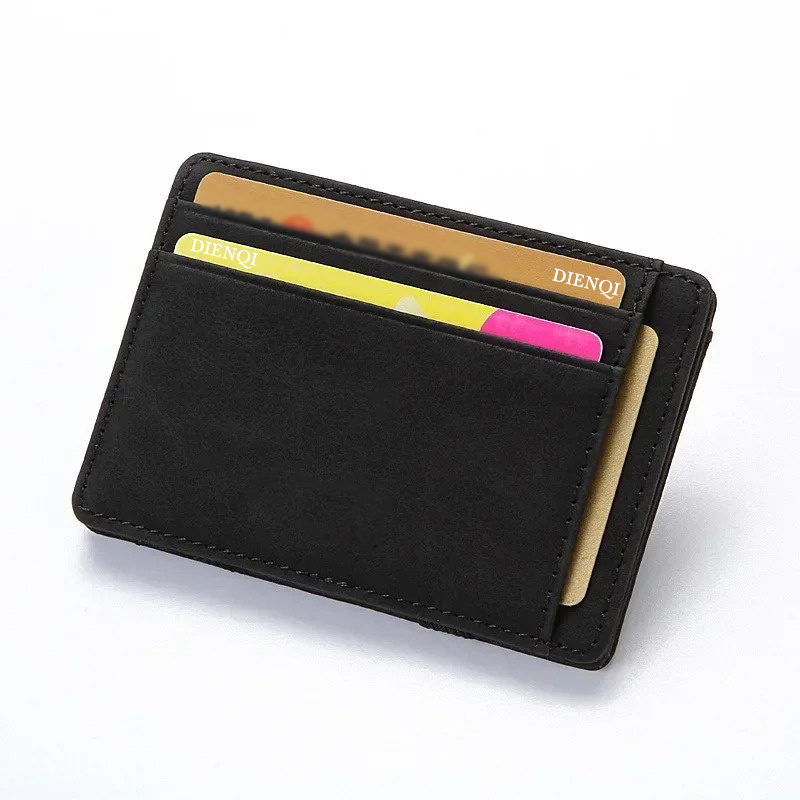 PU 가죽 매직 월렛 남성용 명함 케이스 슬림형 반지갑 - Bifold Leather Wallet 리뷰 및 가격