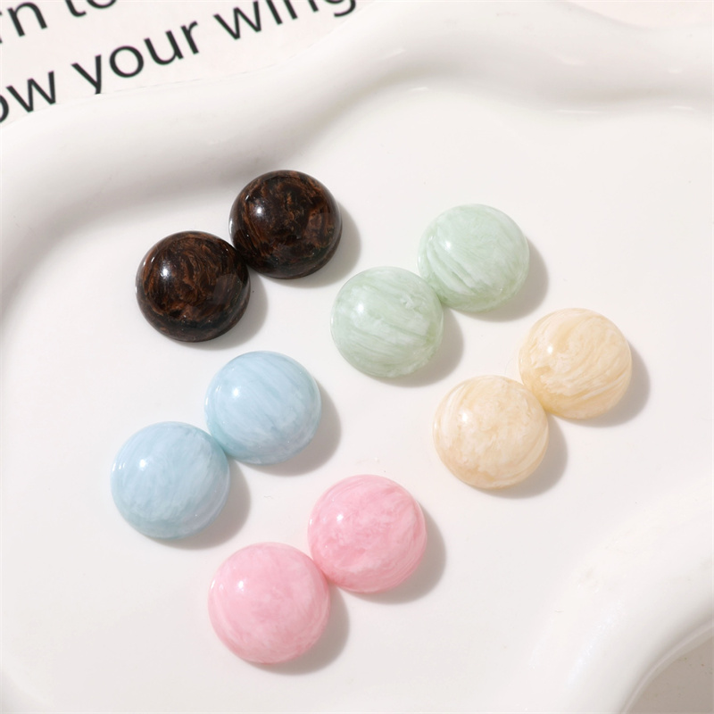 도매 100개/로트 18mm 컬러 프린트 기하학적 원형 - Men Accessories Wholesale 리뷰 및 가격