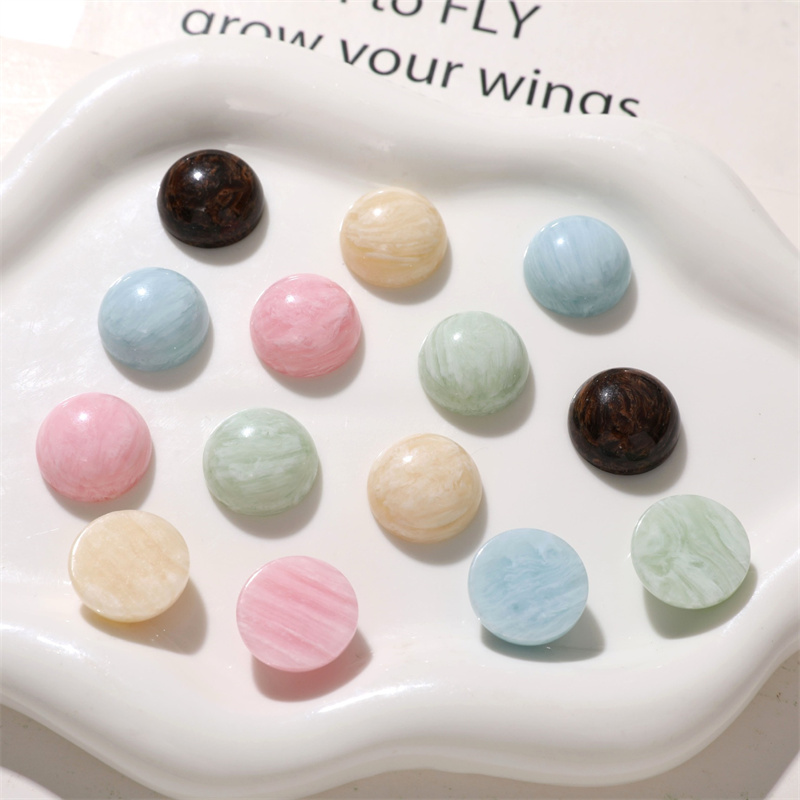 도매 100개/로트 18mm 컬러 프린트 기하학적 원형 - Men Accessories Wholesale 리뷰 및 가격