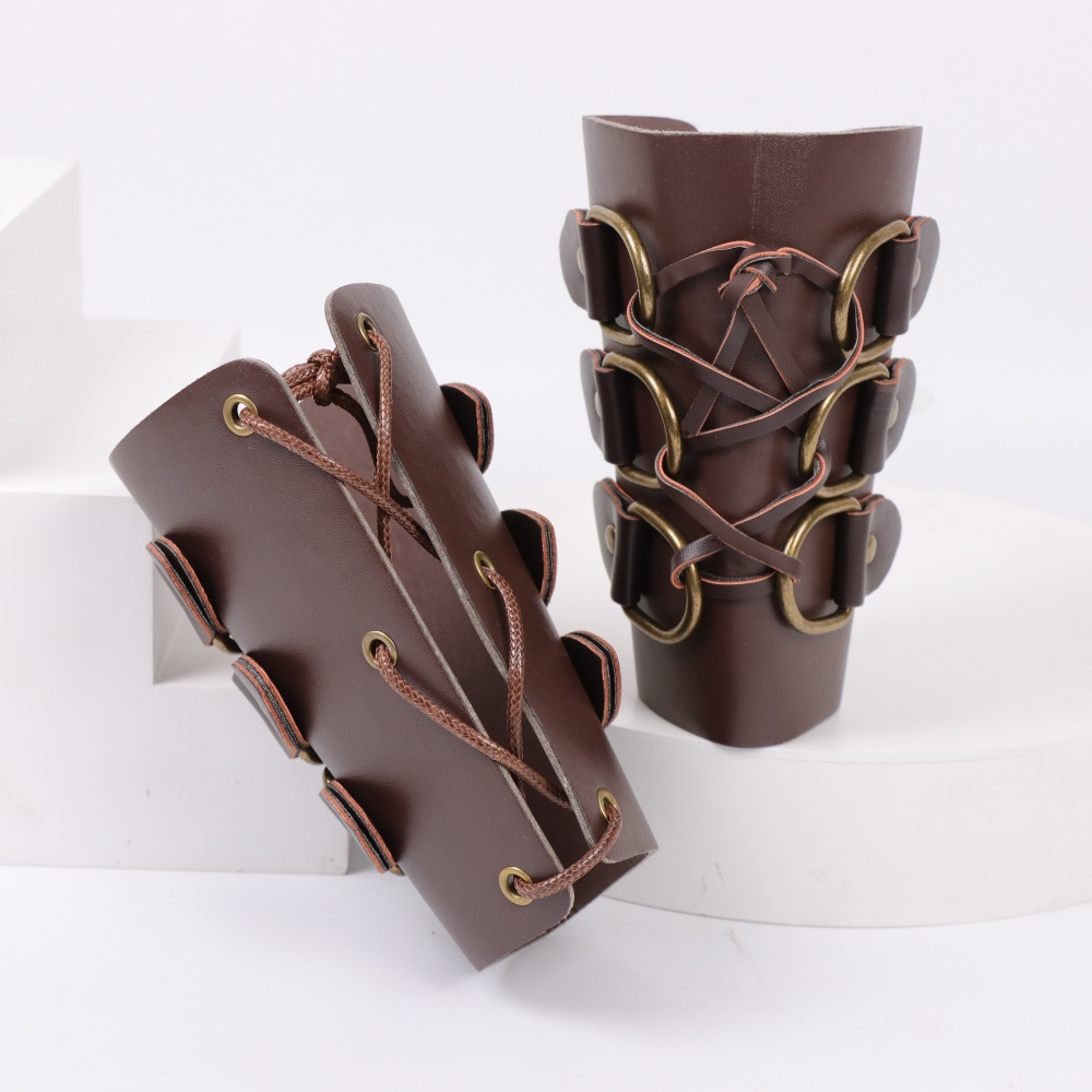 중세 양궁 가죽 긴 장갑 Steampunk Armor  - Men'S Suit Accessories 리뷰 및 가격