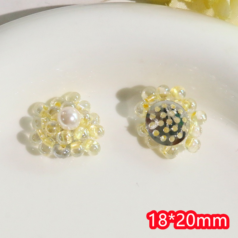 도매 20pcs/lot 컬러 인쇄 유리 구슬 장식 수제 - Men Accessories Wholesale 리뷰 및 가격