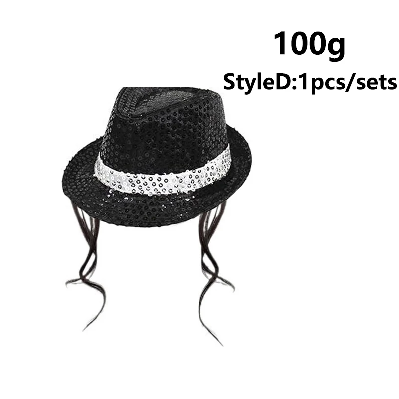 남성용 80년대 디스코 의상 마이클 잭슨 스타일 스팽글 - Men'S Accessories In The 80S 리뷰 및 가격