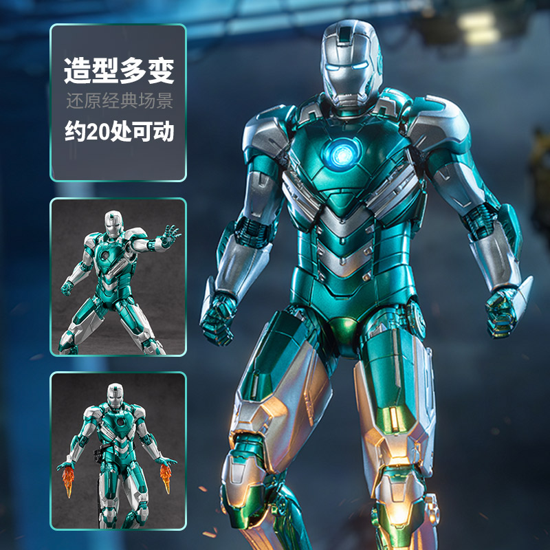 ZD 토이즈 어벤져스 아이언맨 1/10 18CM 마크- - Men Accessories Mk 리뷰 및 가격