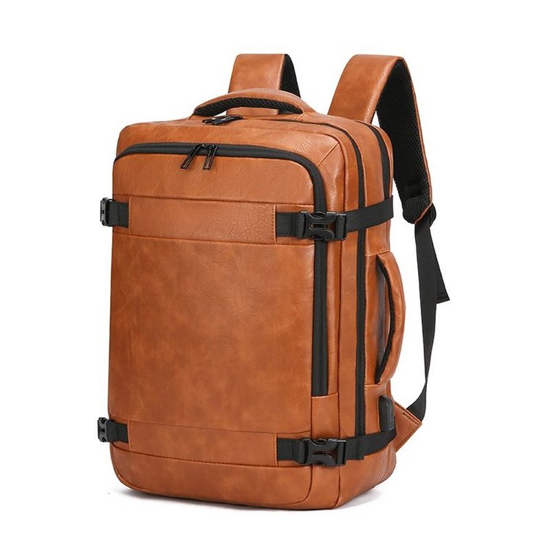 2027 새로운 남성 배낭 PU 가죽 가방 대형 노트북 - Men'S Accessories Backpack 리뷰 및 가격