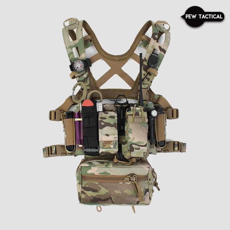 Pew Tactical Molle 전술 가슴 장비 전면 - Men Accessories Mk 리뷰 및 가격