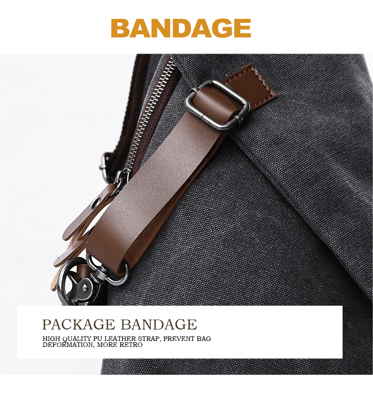 MTE ELAN 대용량 레트로 캔버스 슬링백 남성 가죽 - Men'S Accessories Backpack 리뷰 및 가격