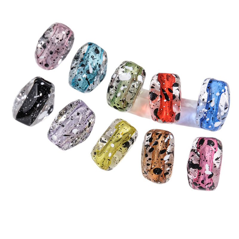 도매 100 개/몫 낙서 효과 기하학 불규칙한 직사각형 - Men Accessories Wholesale 리뷰 및 가격