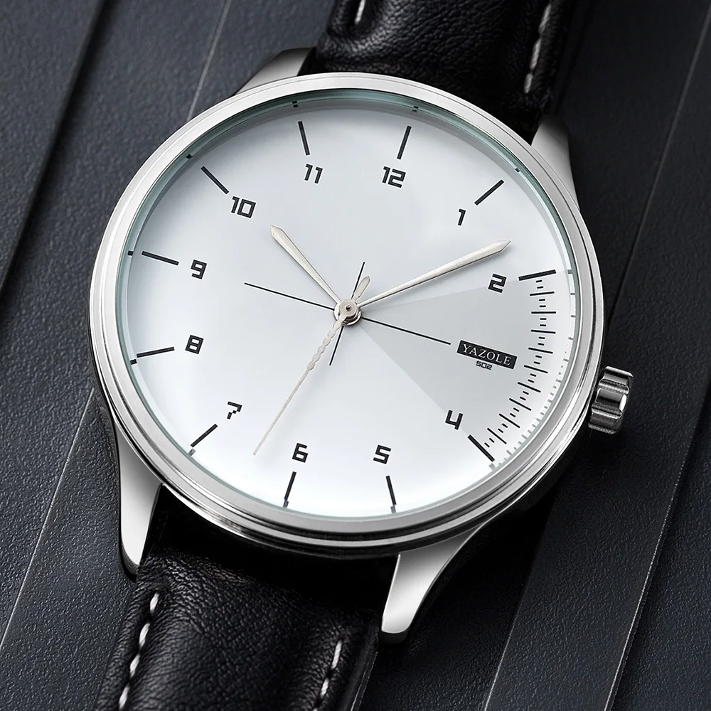 탑 브랜드 YAZOLE 남성용 쿼츠 시계 패션 캐주얼  - Men Accessories For Wrist 리뷰 및 가격