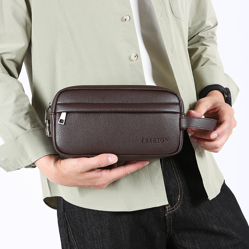 빈티지 남성용 핸드 클러치 백 대용량 손목 휴대용 파우 - Men Accessories For Wrist 리뷰 및 가격