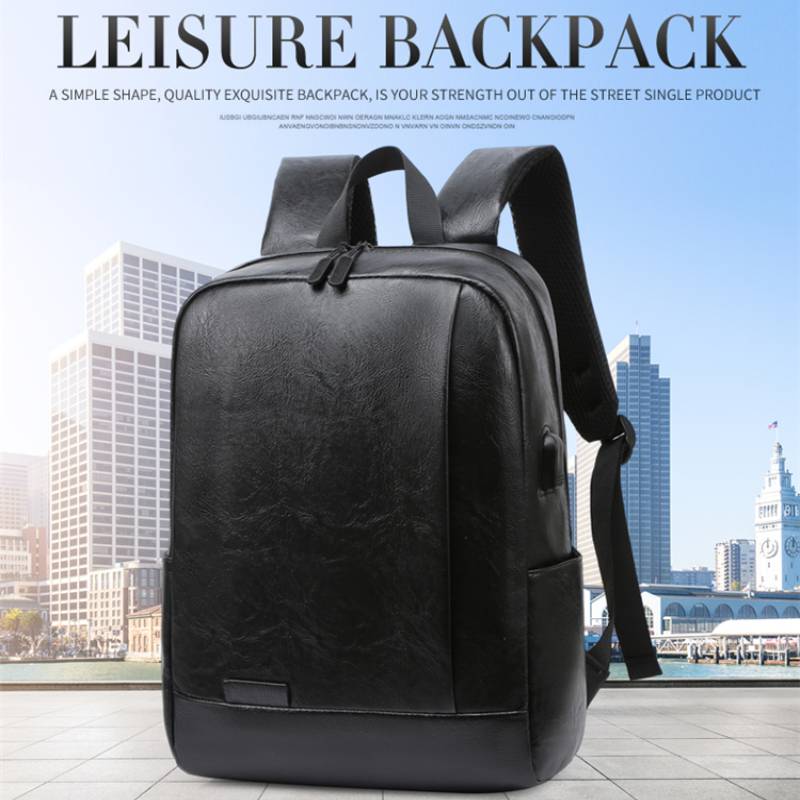 남자 유행 배낭 PU 가죽 가방 서류 가방 사무실 캐주 - Men'S Accessories Backpack 리뷰 및 가격