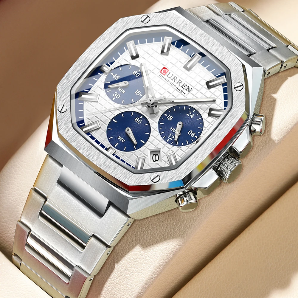 CURREN 남성용 시계 최고 브랜드 고급 스포츠 쿼츠 - Men'S Accessories Luxury Brands 리뷰 및 가격