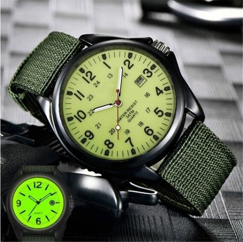 패션 남성용 쿼츠 시계 럭셔리 빅 다이얼 손목시계 야광 - Men Accessories For Wrist 리뷰 및 가격